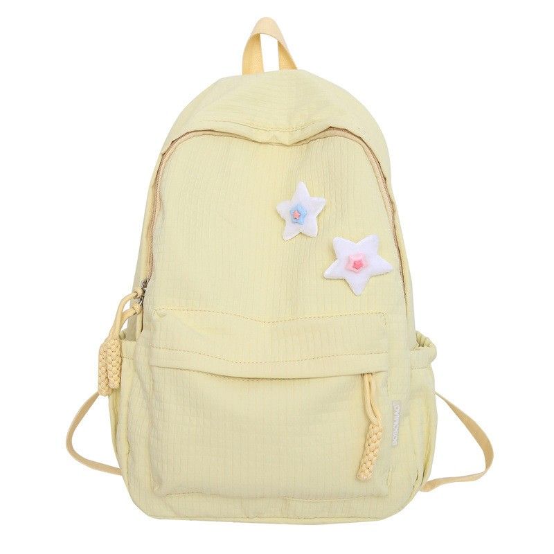 Schoolbag for Junior High School Girls Large Capacity Good-looking Ins Style Cute Fancy Mori Style Niche Style Middle School Student Backpack