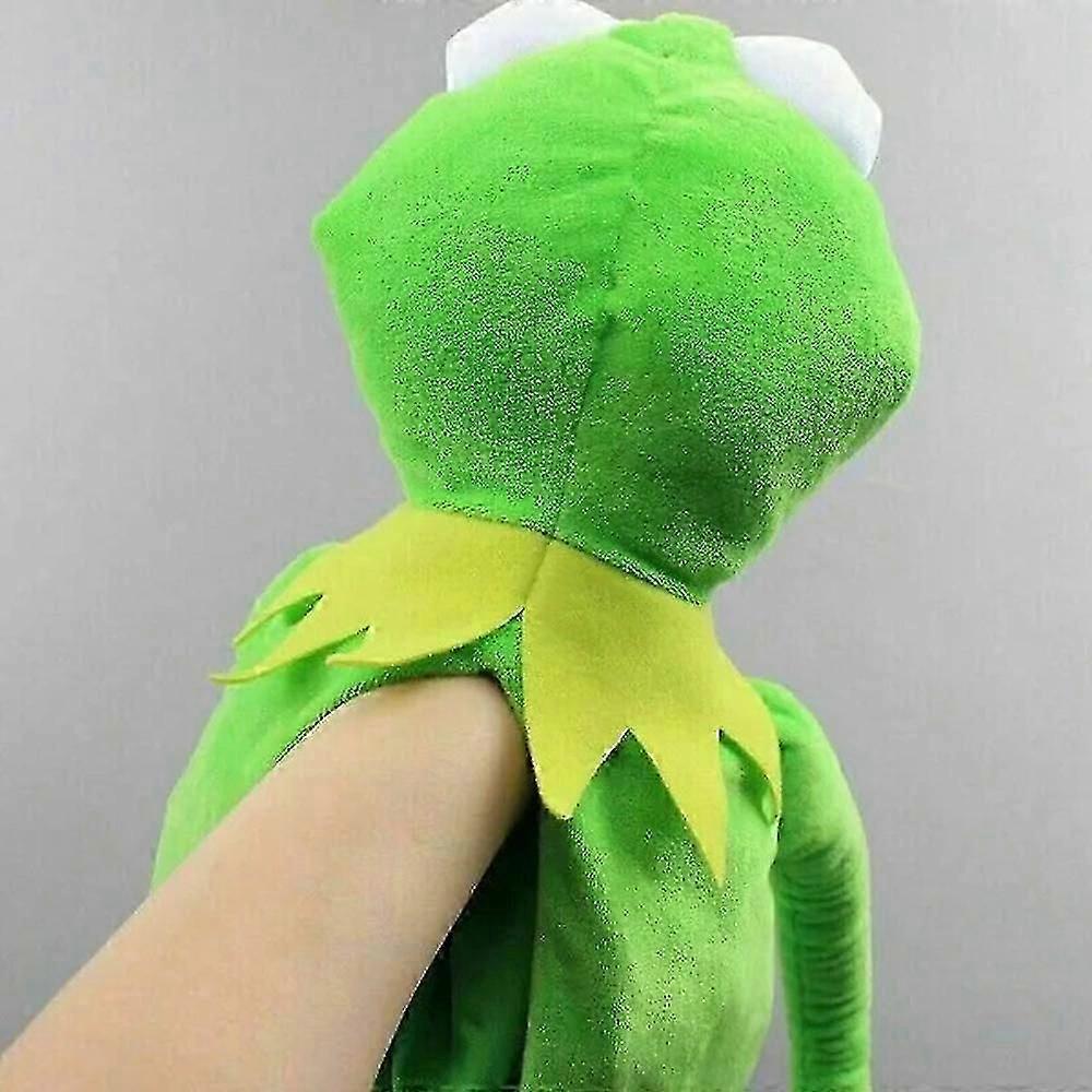 Marioneta de Mano de Kermit la Rana de 60 cm Juguete de Peluche de Cuerpo Entero Atrezo
