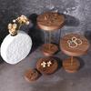 Walnut Jewelry Display Shelf Creative Ring Necklace Earrings Jewelry Storage Display Stand Room Decorating Interior Gift