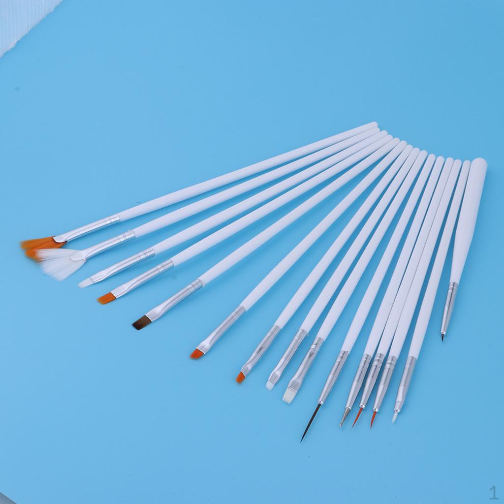 

15 Pcs Professional Model Coloring Pen Tools 12.5 20 Cm