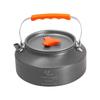 Tragbare Outdoor Aluminium Teekanne und Kaffeekessel für Camping, Bergsteigen und Brauen am Lagerfeuer.