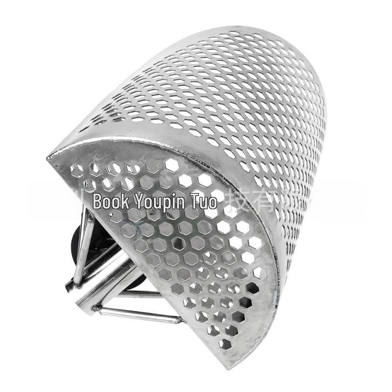 ABS/Stainless Steel Sand Scoop Hourglass Beach Treasure Filter for Metal Detecting