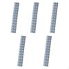 5 Pezzi Pad Tastiera Conduttivo Striscia Tasti Gomma Silicone Riparazione Flessibile Pianoforte Digitale