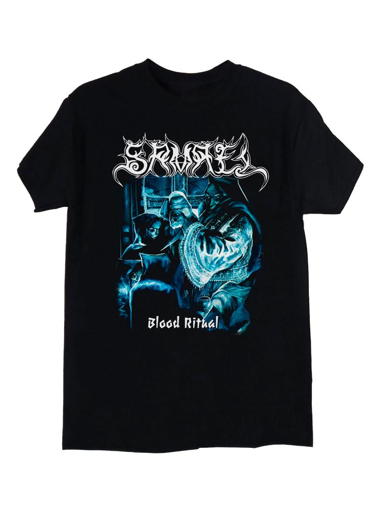 Vtg Samael Band Metal Blood Ritual Album Cotton S-4XL Unisex Black Shirt AB334 XXXL