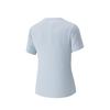 Anta Training Short Sleeve Quick Dry Knitted Top Women Tops Dream-Shadow-Blue 962627115-3