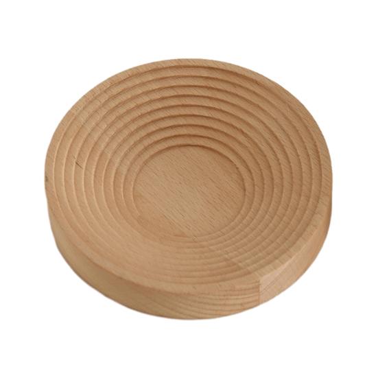 Wooden Serving Platter, Geometric Design Boho Decorative Serving Tray for Fruit, Bread, Vegetables, Multi-use Organizer Tray for Coffee Table, Dinner,