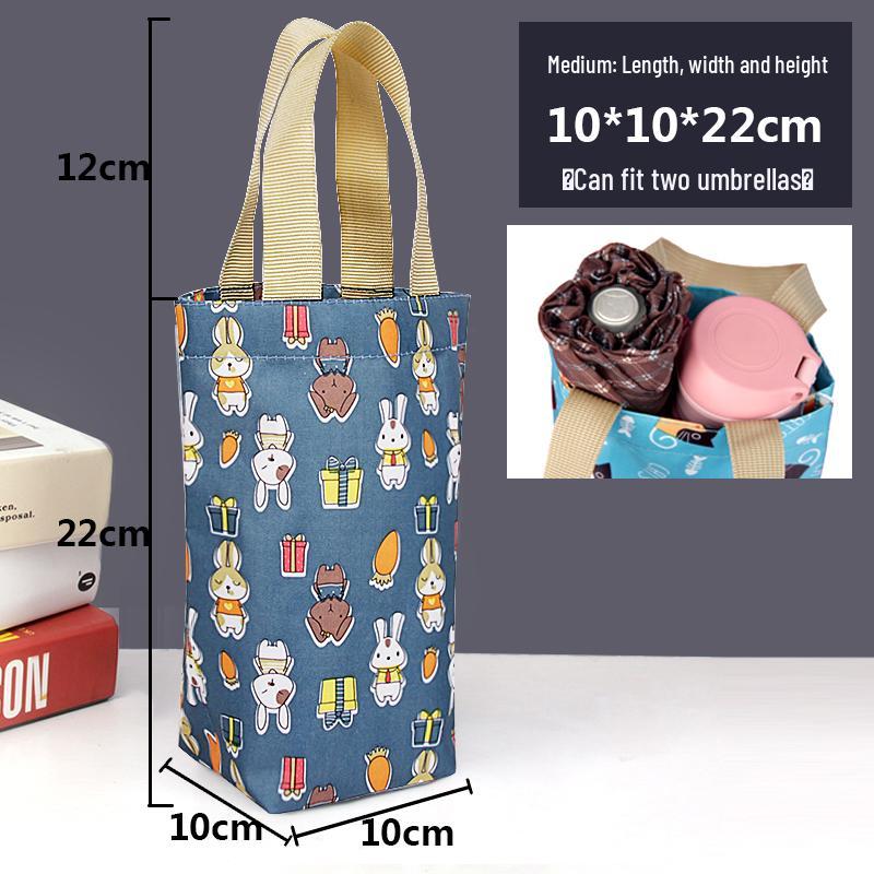 Водонепроницаемая сумка-чехол для стакана из ткани Оксфорд - Изолированная портативная сумка для хранения чашки чая