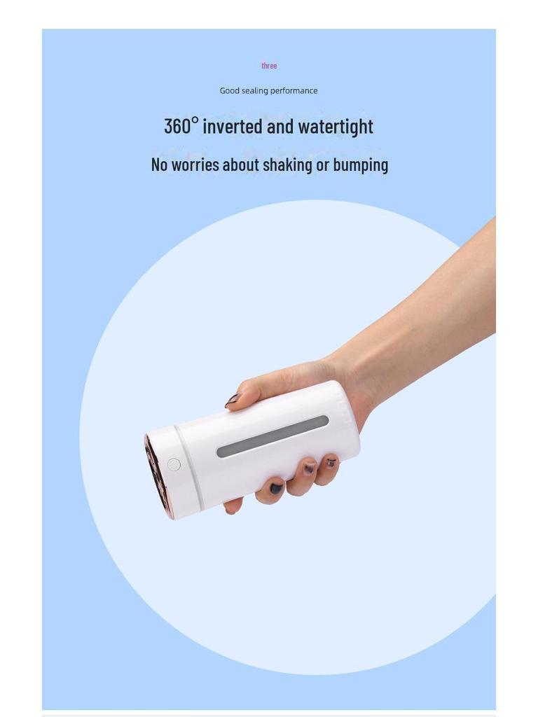 USB Portable Car Humidifier with Colorful Aroma Light