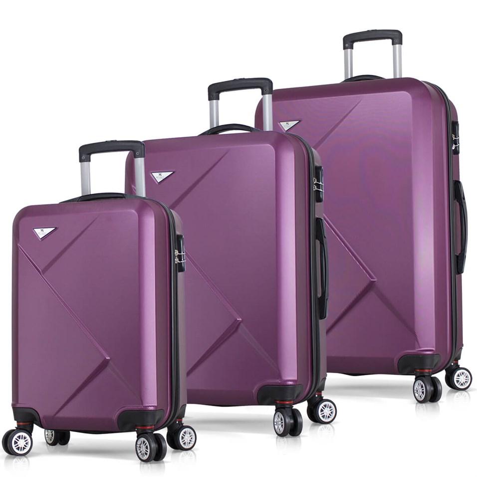 MY VALICE Diamond Abs 3-teiliges Kofferset