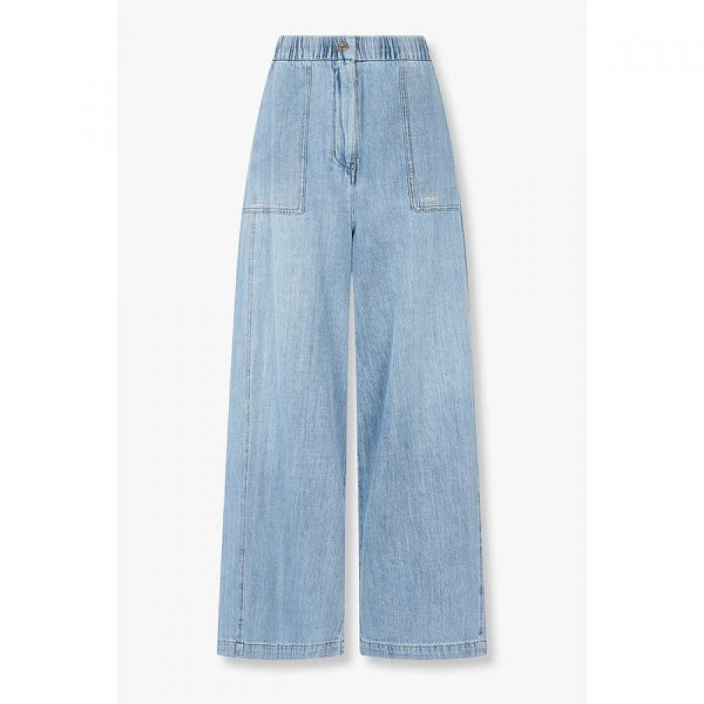 

Vov Hidden String Wide Denim Pants 7156255007 70 (gray)/M(66)