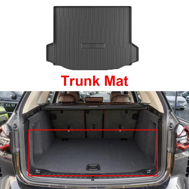 TPE Car Rear Trunk Mat For BMW X3 iX3 G01 G08 2018 2019 2020-2024 Carpet Storage Pad Cargo Tray Cushion Boot Mat Car Accessories