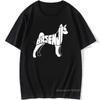 Basenji Dog Art Tshirt Unisex Novelty Gift Cotton Short Sleeve Oversized Funny T Shirt Graphic Harajuku Vintage