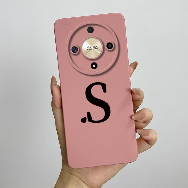 

For Honor Magic5 Lite Case Magic 6 Lite Cute Couple Letters Cover Soft TPU Phone Case For Honor Magic6 Lite Magic 5 Lite Bumper Honor Magic5 Lite