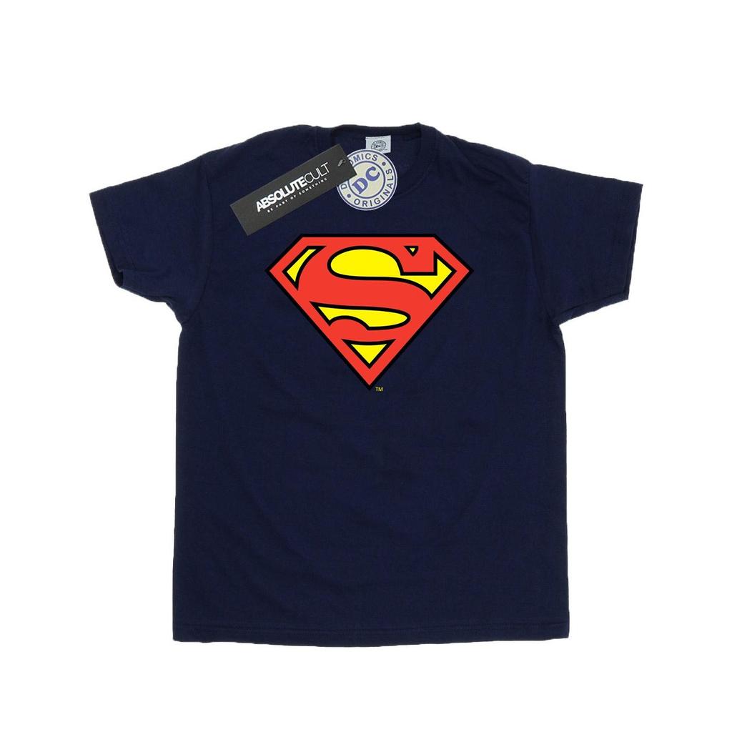DC Comics Maglietta da uomo con logo di Superman