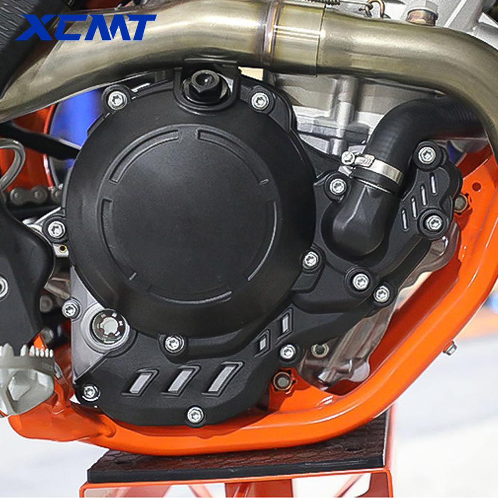 Motocross Ignition Clutch Cover Guard Protector For Husqvarna 350 FE 250 FE For KTM EXC-F XCFW 350 For GAS EC 250F 2016-2023