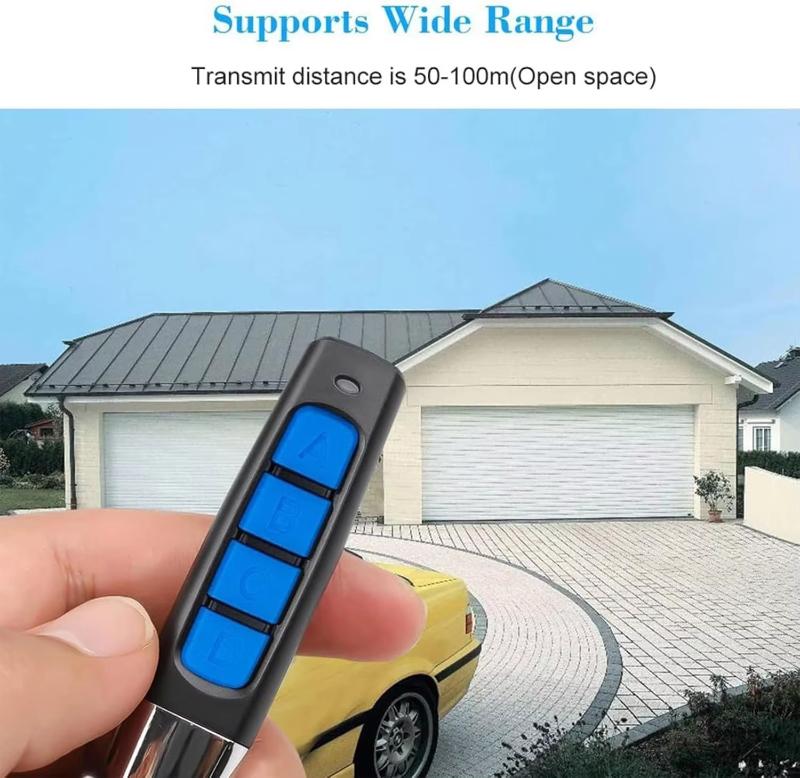2-1PC Remote Control 433MHZ Wireless Copy Controller For Car Key Garage Door Opener Clone Cloning Code Remote Control Duplicator