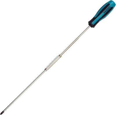 VESSEL Mega Drive Standard Extra Long Type X 400 900 Screwdriver, +2