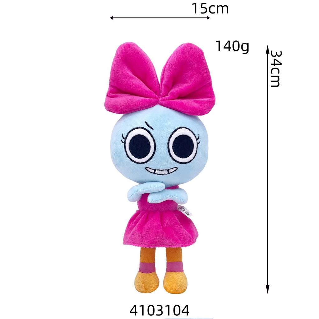 Nová plyšová bábika Dandy World, hračka, vianočný darček, plyšová bábika, dekorácia, hračka, malé bábiky na darovanie