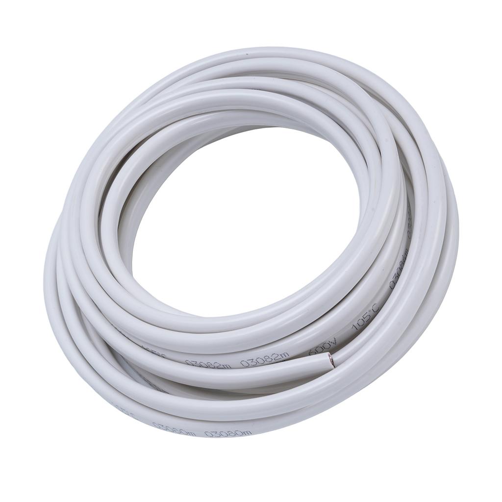 12 Gauge Marine Wire High Purity OFC Copper Wire 20ft 12 AWG 2 Core Insulated Stranded PVC Boat Electrical Wire 600V