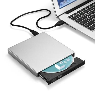 USB Εξωτερικός εγγραφέας CD-RW DVD/CD Reader Οπτική μονάδα αναπαραγωγής για φορητό υπολογιστή