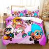 3D Print Cartoon Squad Busters Bedding Set Single Twin Full Queen King Size Bed Set Adult Kid Bedroom Down Duvet Cover Pillowcas