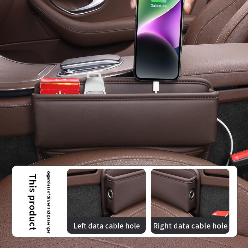 Car Seat Crevice Storage Organizer Box for For Kia Telluride Telluride SX Sportage R K5 GT Line 2026 Seltos Car Gap Filling Box