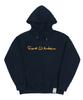 [Unisex] Drawing Logo Drawing Smile Hoodie_Navy