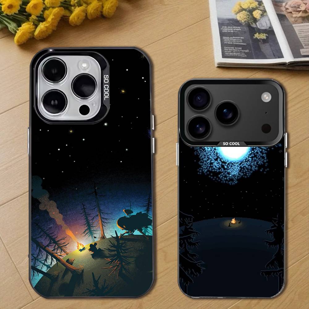 O-Outer-W-Wilds Cool Phone Case For iPhone 17,16,15,14,13,12,11,Pro,Max,Plus,E,Air,Mini Black Tpu Cover