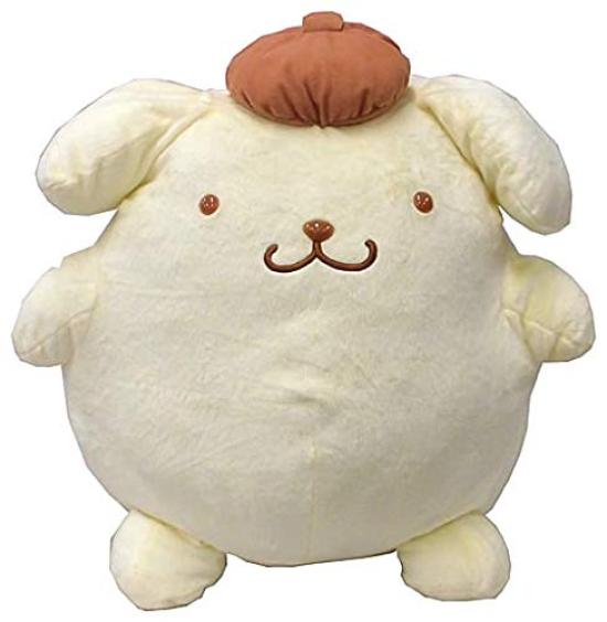 Pompompurin Super Super BIG Plush Toy - Soft Colors - 45cm BIG Size