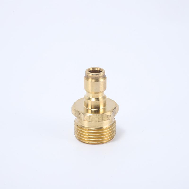 M22 High Pressure Washer Adapter Heavy Duty Construction Water Outlet Set Fits Water Pumps for Patio Driveway Garden Cleaning