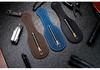 Boston Leather Racket Coin Purse - Portable Crazy Horse Leather EDC Tactical Case