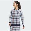 Adidas Golf 23fw Sale Women S Jacquard Long Sleeve Pullover Sweater Hy0903