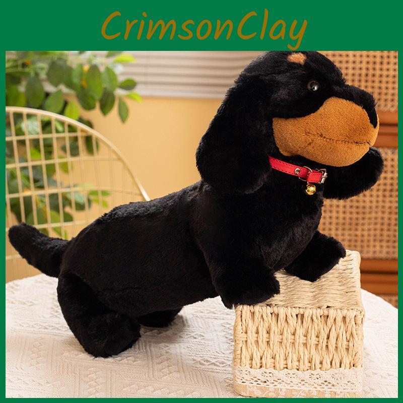 Adorable Soft Plush Dachshund Dog Toy For Kids Perfect For Cuddly Companionship Gift