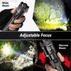 Powerful Tactical Torch High Power LED Flashlight USB Rechargeable Strong Light Lantern Super Long Range Lamp Outdoor Fishing