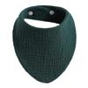 Baby Infants Feeding Bibs Soft Pure Cotton Bandana Saliva Towel Toddler Drool Scarf Newborn Burp Cloth