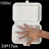 Six-Compartment Disposable Takeaway Box for Oyster, Scallop, Eggplant, and BBQ Dishes