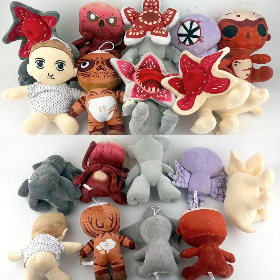 Cartoon Game Characters Plush Toys Cute Demogorgon Stuffed Dolls Kids Baby Gifts Children Boys Day for S Cuddly Fluffy Huggable Kawaii Comfort