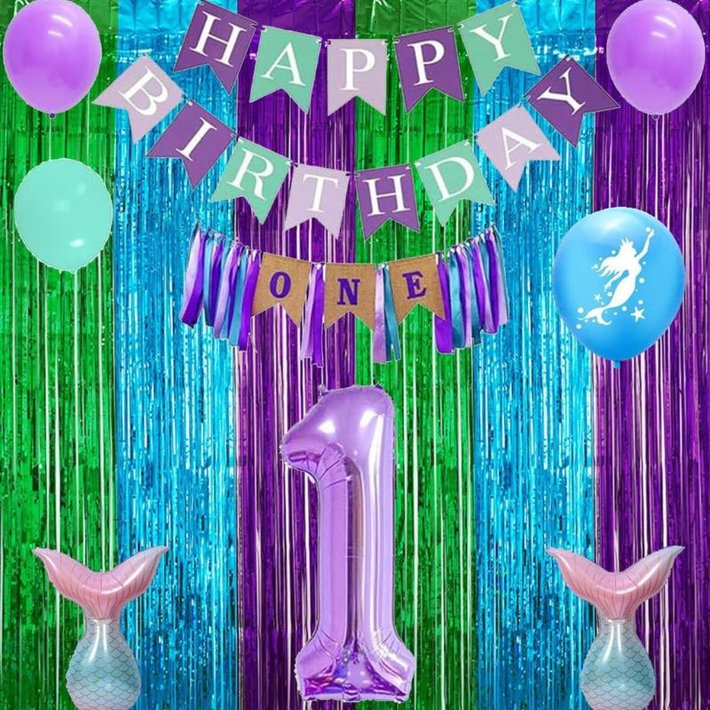 6Pcs Rainbow Photo Backdrop Hanging Streamers For Festival Event And Celebration Foils Fringes Tinsel Curtains