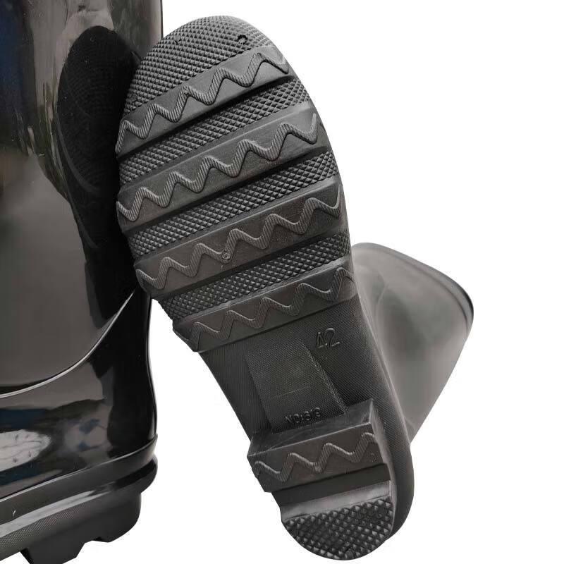 High-Top Acid/Alkali Resistant Safety Rain Boots