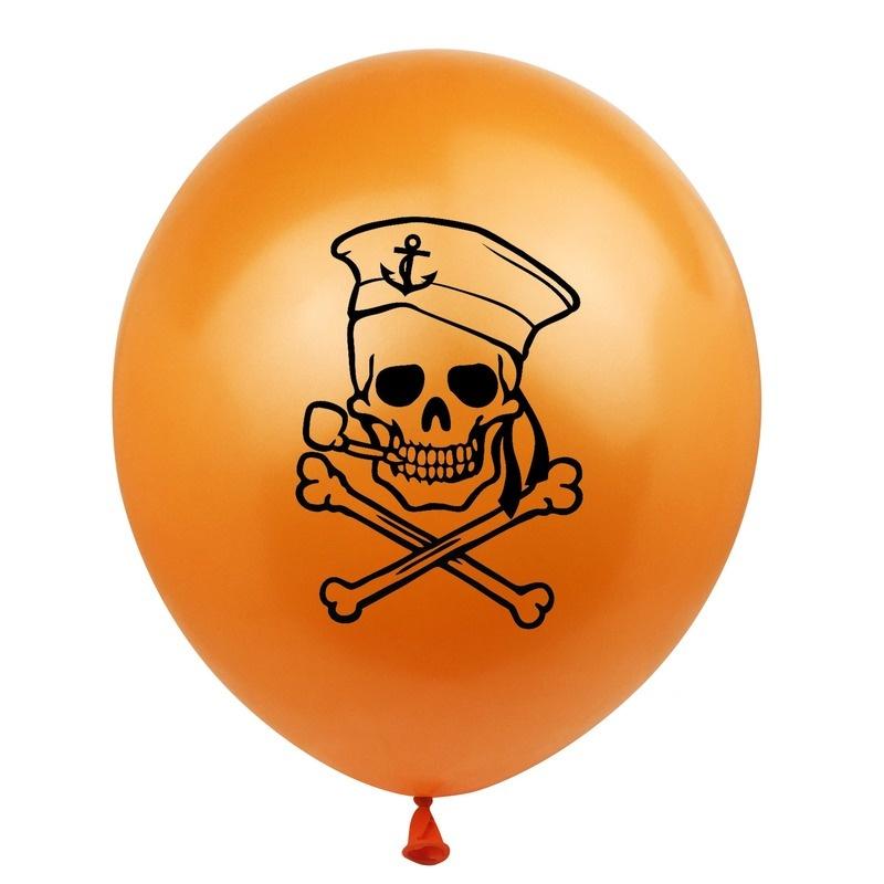 10pcs 12inch Halloween Balloon Pumpkin Printing Blood Handprint Latex Balloon Party Decoration