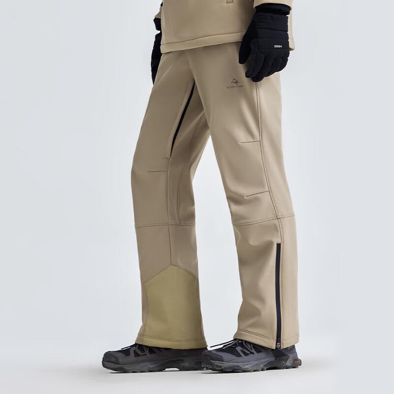 Toluozhe Men s Outdoor Casual Soft Shell Pants S