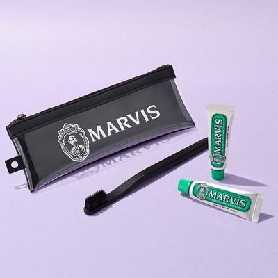 Reisset (Classic Mint 10ml x 2 + Tandenborstel + Plastic Zakje)