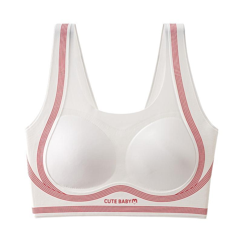 Seamless Comfortable Developmental Sports Bra For Teenage Girl Student Underwear