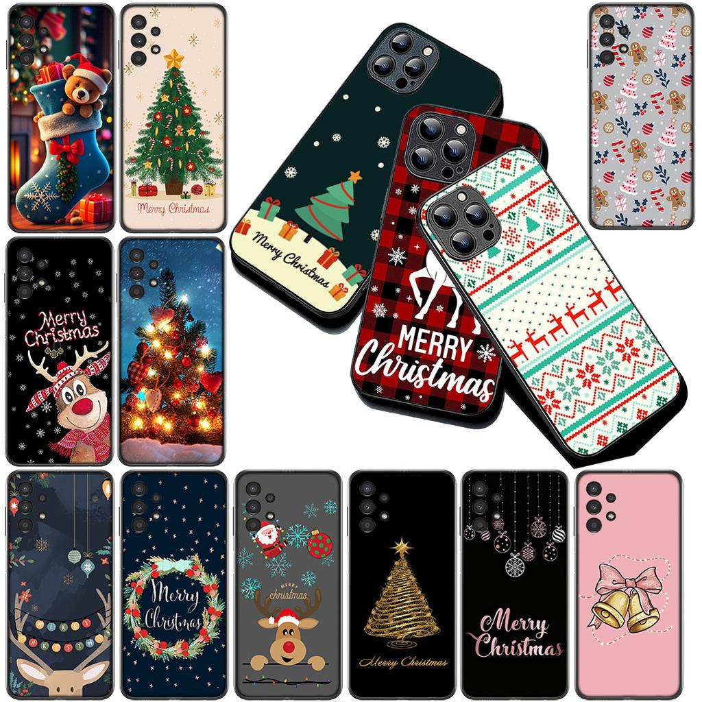 Merry Christmas Tree Deer Snow Gift Phone Cover for Xiaomi Redmi Note 14 13 Pro Plus ProPlus 13C 14C Pro+ 5G Protective Case