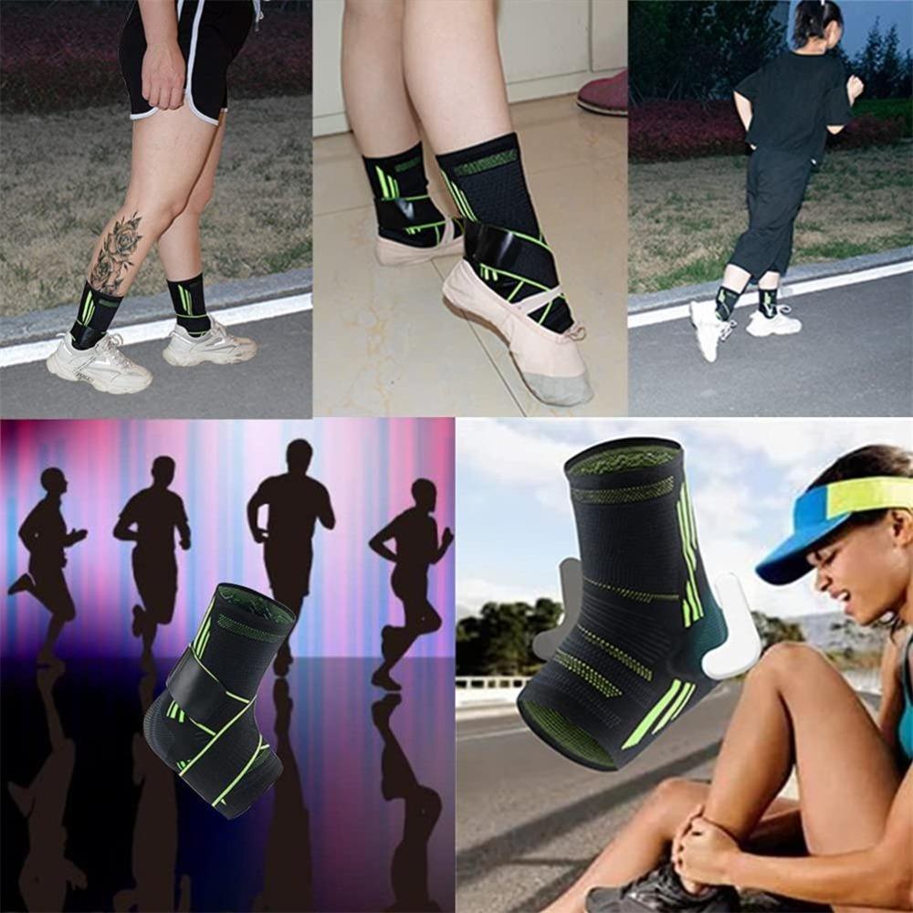 Adjustable Ankle Compression Sleeve Arch Support  for Running Hiking Fitness Training