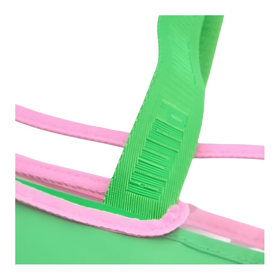 PUMA Pu Handbag Regular Women's Green & Joy Pink 092372-01