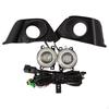 LightEmitting Diode Fog Light Assembly, Clear Lens, daylight Running (DRL), Compatible with