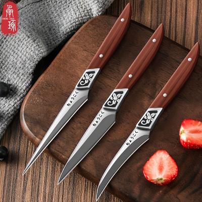 3-teiliges Obst-Tranchiermesser-Set aus Edelstahl für Küchenchefs, Lebensmittel-Tranchiermesser-Set für Restaurants, professionelles Tranchiermesser für Obst- und Gemüseplatten
