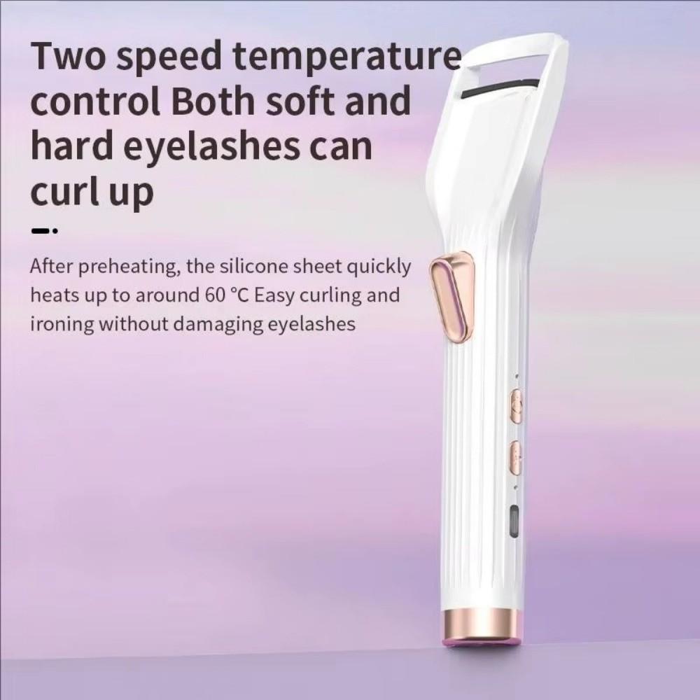 Anti-Burn Protection Electric Eyelash Curler Rechargeable Fan Curler Eyelash Clip Tool