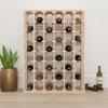 VidaXL Wine Rack 70x33x94 Cm Solid Pine Wood 822531